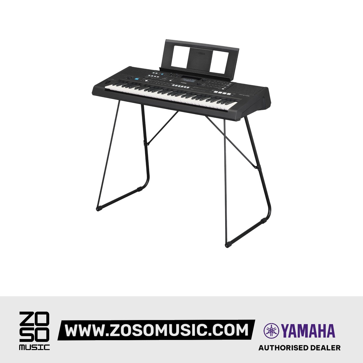 Yamaha PSR-E483 61-key Portable Keyboard |  YAMAHA PRO AUDIO |  KEYBOARD-PORTABLE |  Zoso Music