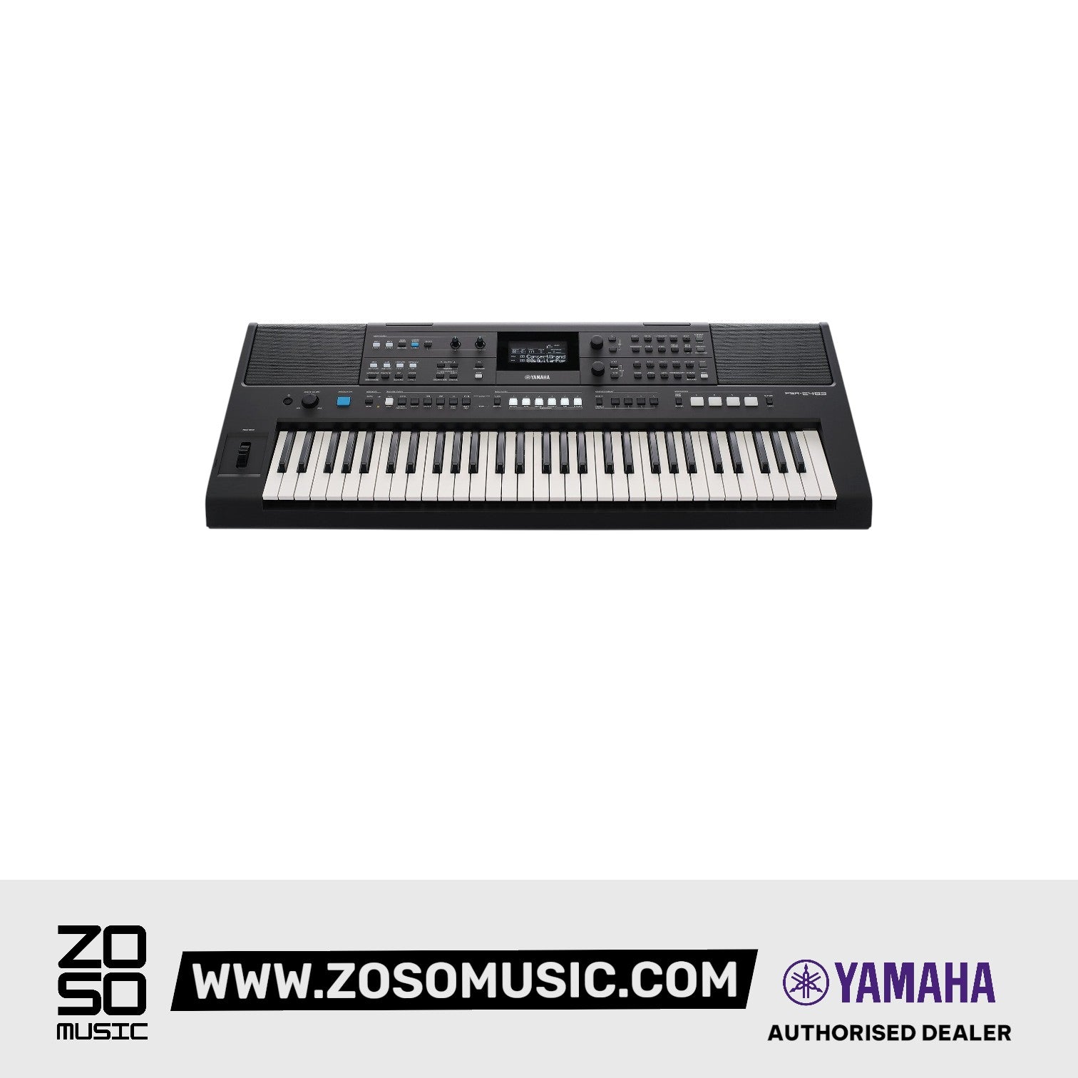 Yamaha PSR-E483 61-key Portable Keyboard |  YAMAHA PRO AUDIO |  KEYBOARD-PORTABLE |  Zoso Music