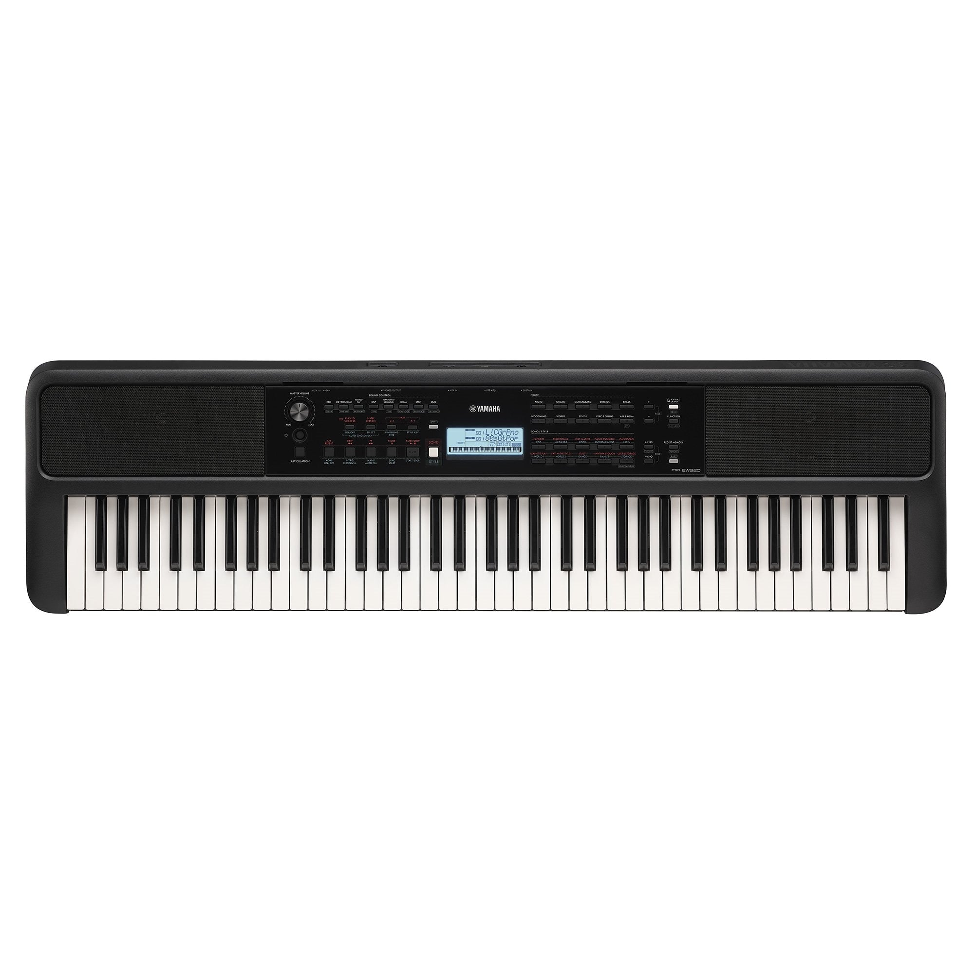Yamaha PSR-EW320 76-key Portable Keyboard with Original Adapter | Zoso Music Sdn Bhd