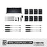 Phenyx Pro PTC-8 Wireless Conference Microphone System w/ 8 Gooseneck Mics
