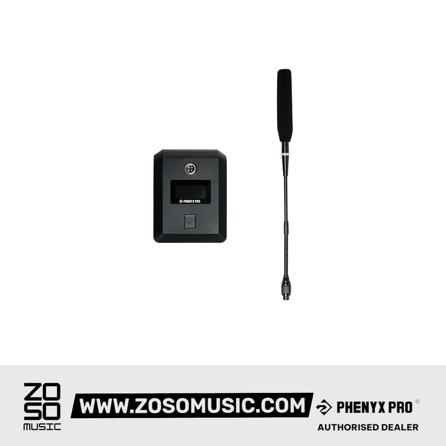 Phenyx Pro PTC-8 Wireless Conference Microphone System w/ 8 Gooseneck Mics