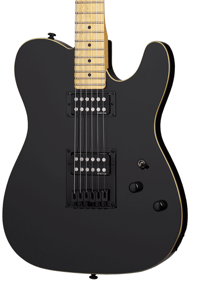 SCHECTER PT ELECTRIC GUITAR - GLOSS BLACK (2140) MADE IN INDONESIA, SCHECTER, ELECTRIC GUITAR, schecter-electric-guitar-pt-gb, ZOSO MUSIC SDN BHD