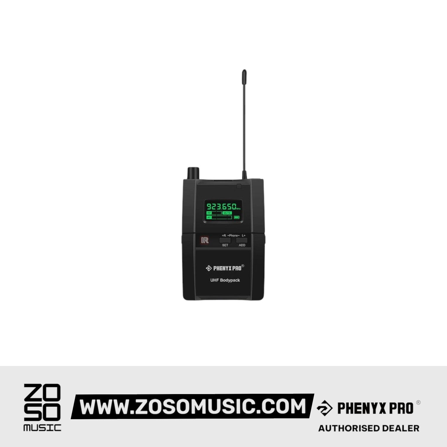 Phenyx Pro PTM-10-4B 500MHz UHF Stereo Wireless In-Ear Monitor System