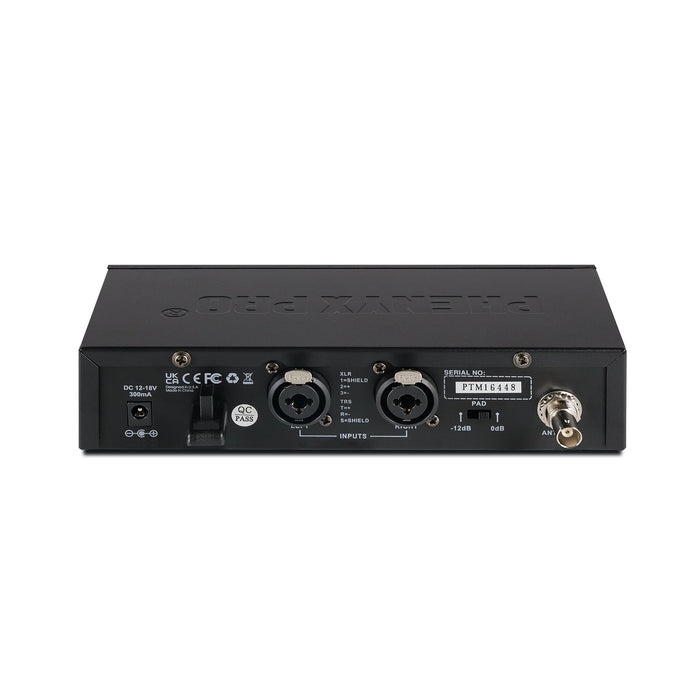 Phenyx Pro PTM-10-4B 500MHz UHF Stereo Wireless In-Ear Monitor System
