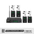 Phenyx Pro PTM-10-4B 500MHz UHF Stereo Wireless In-Ear Monitor System