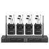 Phenyx Pro PTM-33-4B UHF Mono Wireless In-Ear Monitor System with 4 Bodypacks | Zoso Music Sdn Bhd