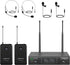 Phenyx Pro PTU-71-2B Dual UHF Wireless Microphone System with 2 Bodypacks | Zoso Music Sdn Bhd