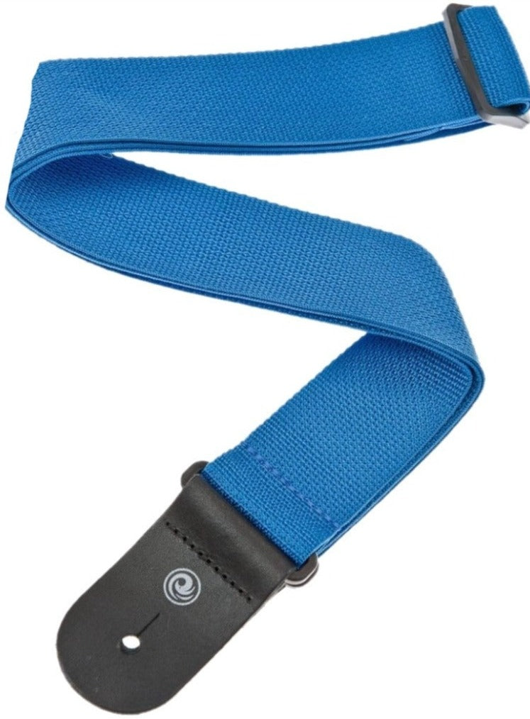 D’addario Pws102 Polypropylene Guitar Strap, Blue | Zoso Music Sdn Bhd