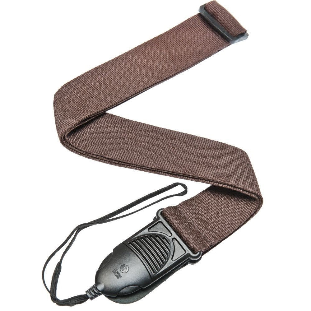 D’addario Pwspa209 Acoustic Quick Release Polypropylene Guitar Strap, Brown | Zoso Music Sdn Bhd