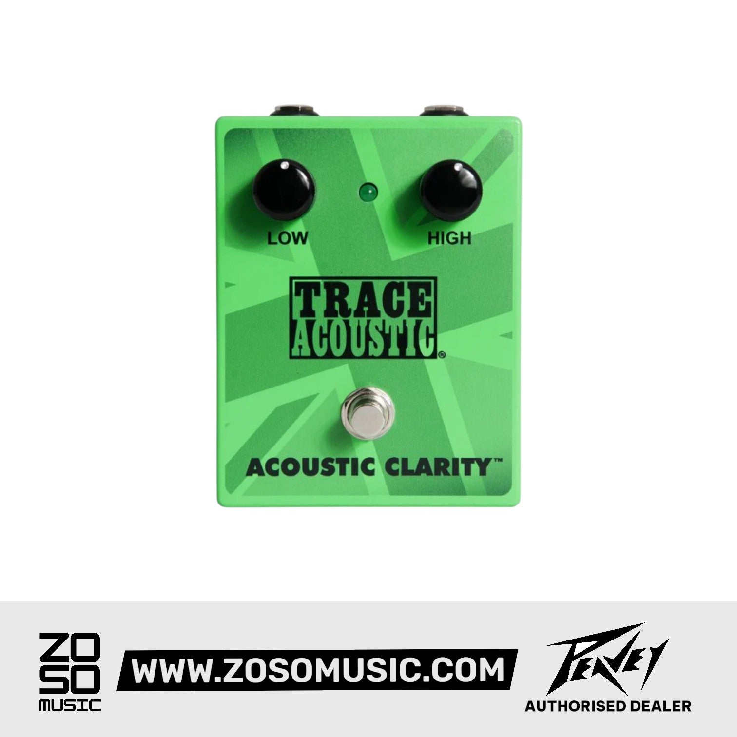 Trace Elliot Acoustic Clarity Frequency Expansion Pedal |  PEAVEY |  EFFECTS |  Zoso Music