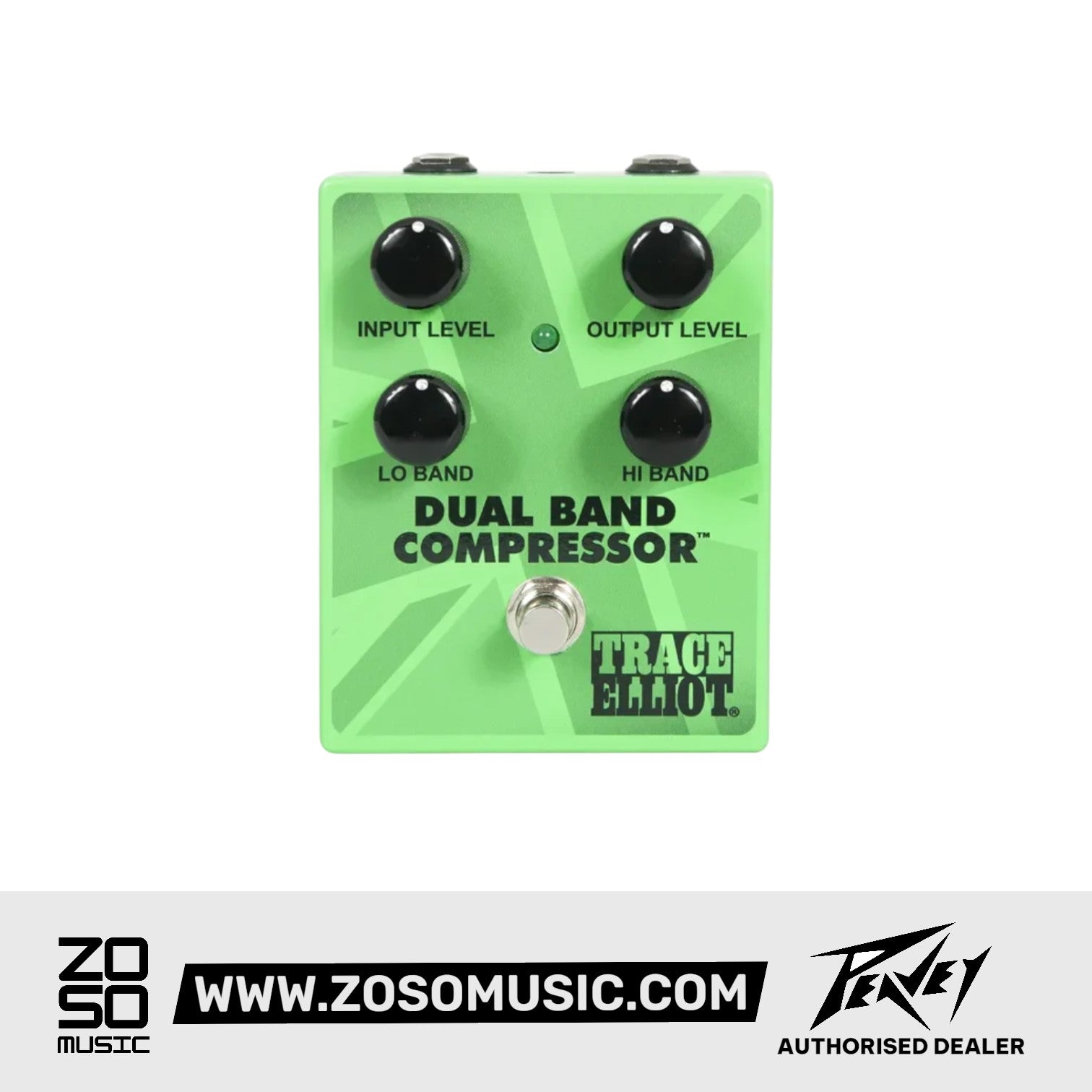 Trace Elliot Dual Band Compressor Bass Pedal |  PEAVEY |  EFFECTS |  Zoso Music