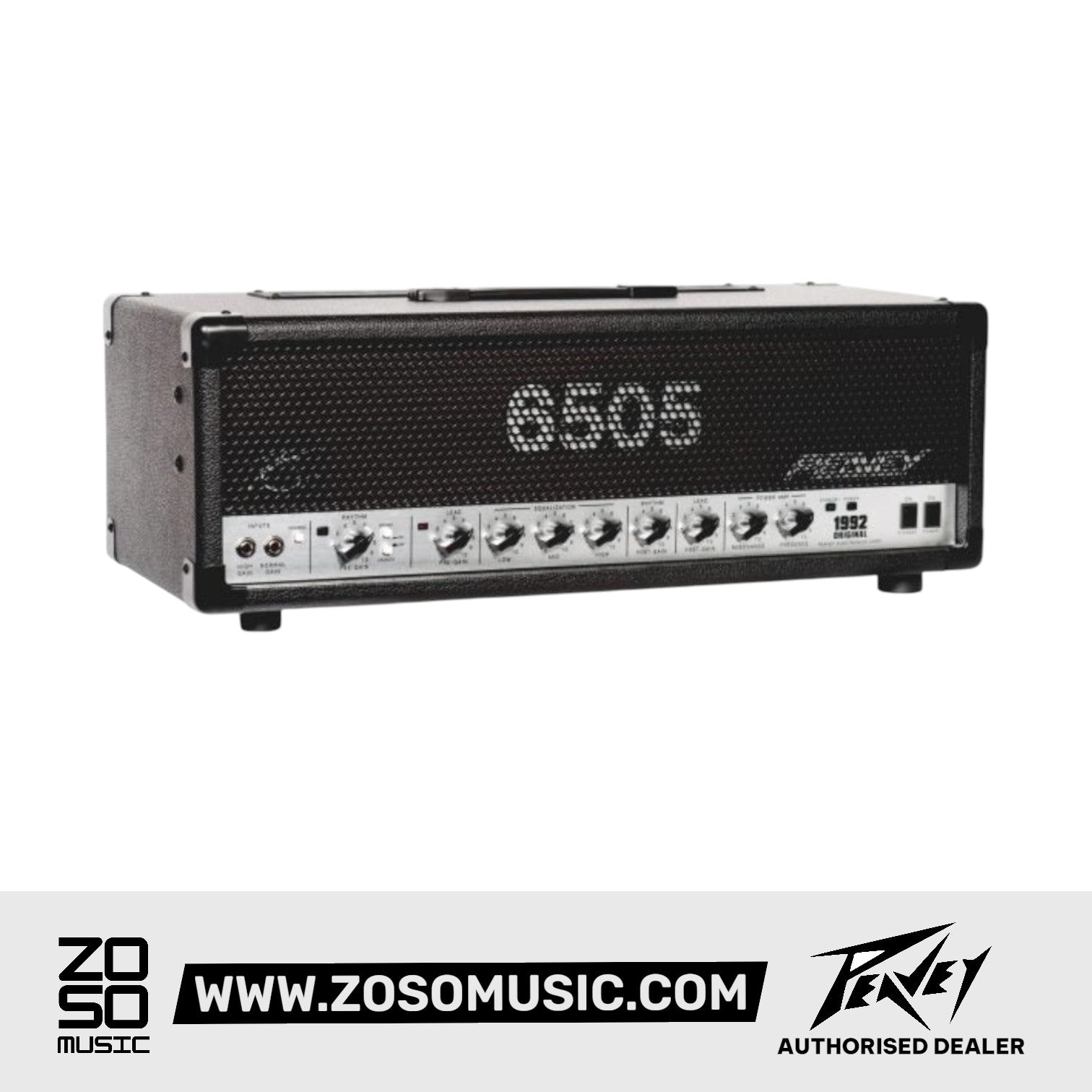 Peavey 6505 1992 Original 120-watt Tube Head |  PEAVEY |  AMPLIFIER-HEAD |  Zoso Music
