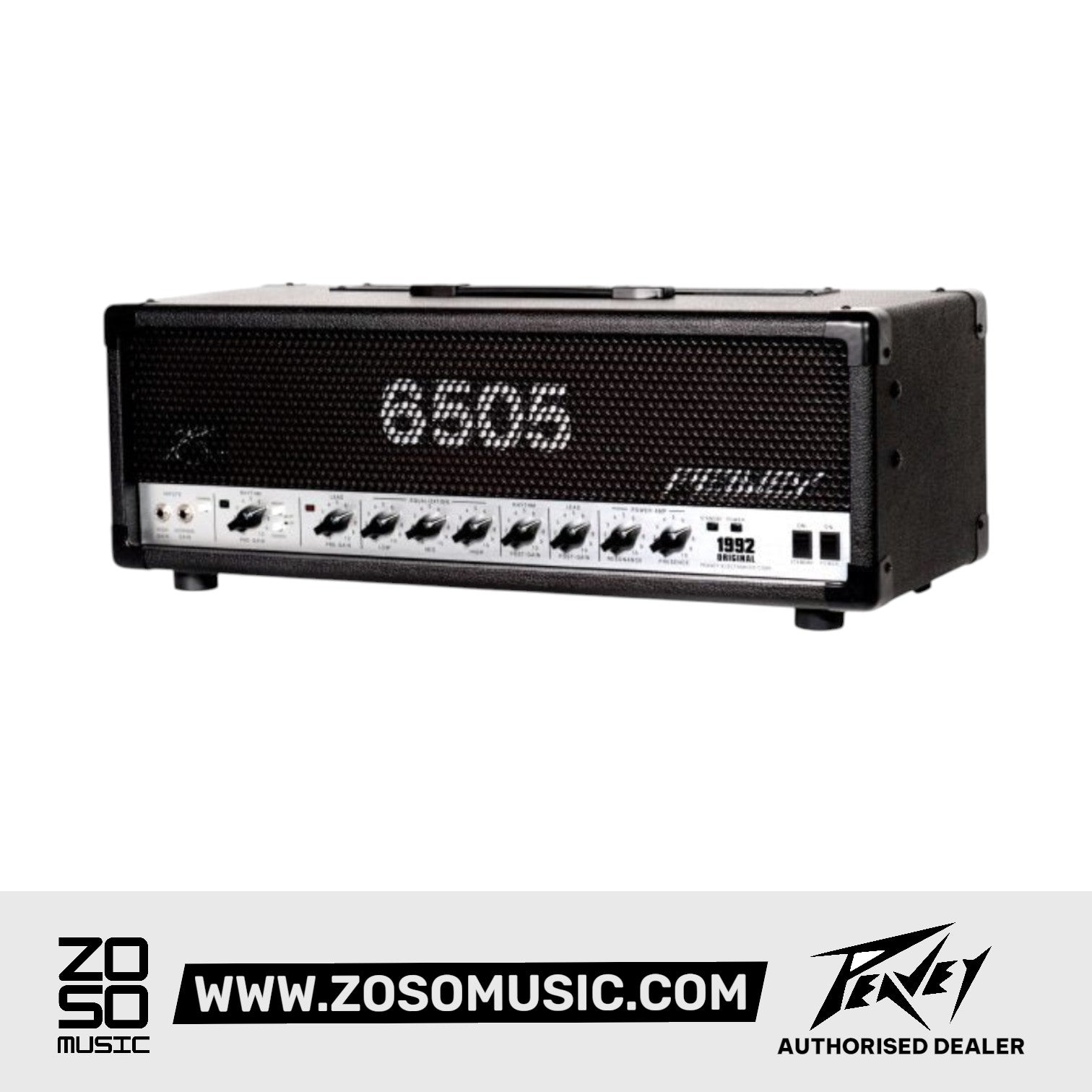 Peavey 6505 1992 Original 120-watt Tube Head |  PEAVEY |  AMPLIFIER-HEAD |  Zoso Music