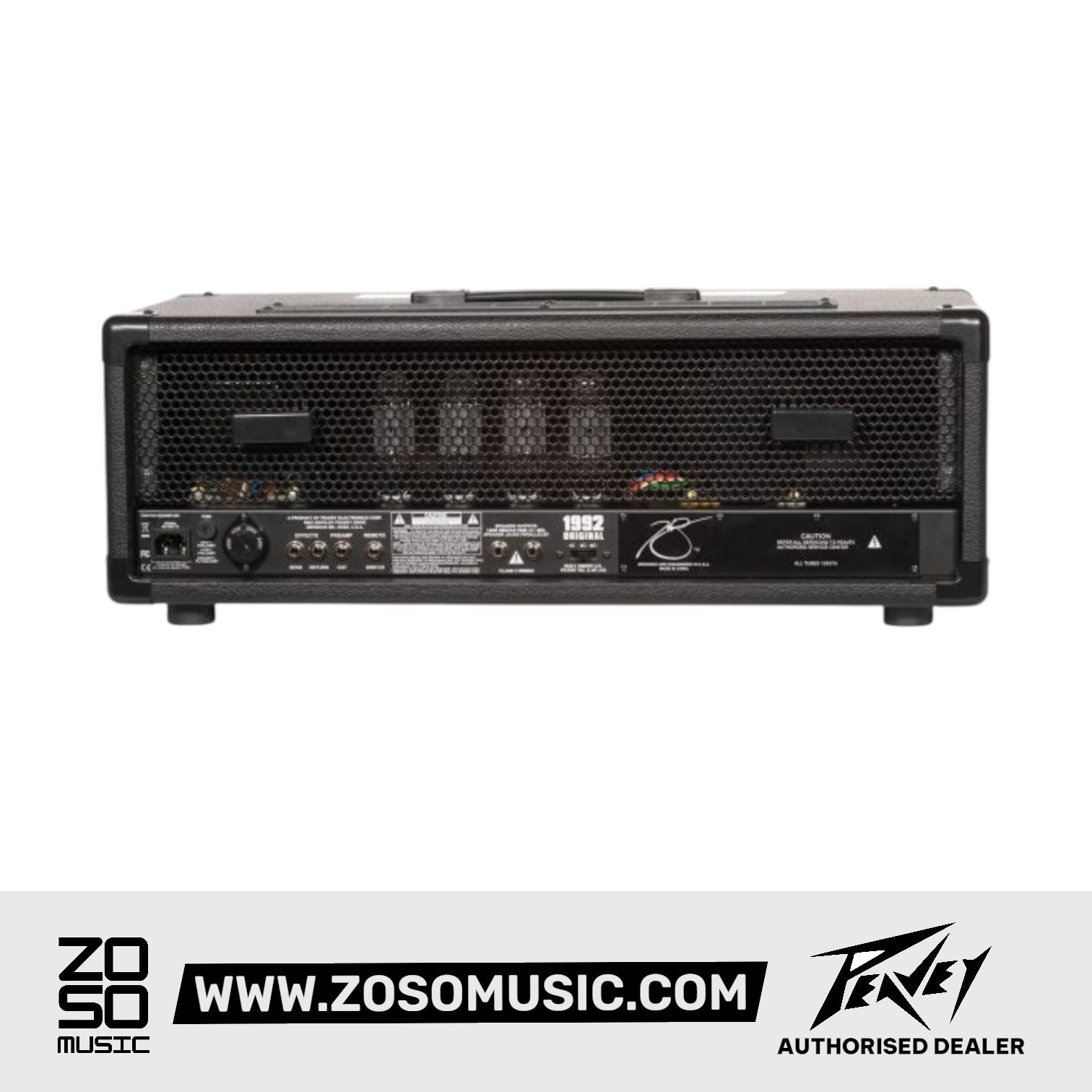 Peavey 6505 1992 Original 120-watt Tube Head |  PEAVEY |  AMPLIFIER-HEAD |  Zoso Music