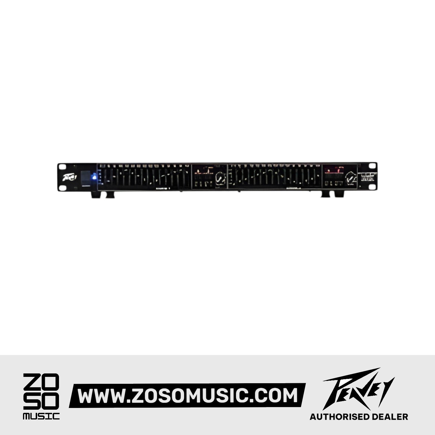 Peavey PV-215EQ Dual 15 Bands Graphic Equalizer |  PEAVEY |  EFFECTS |  Zoso Music