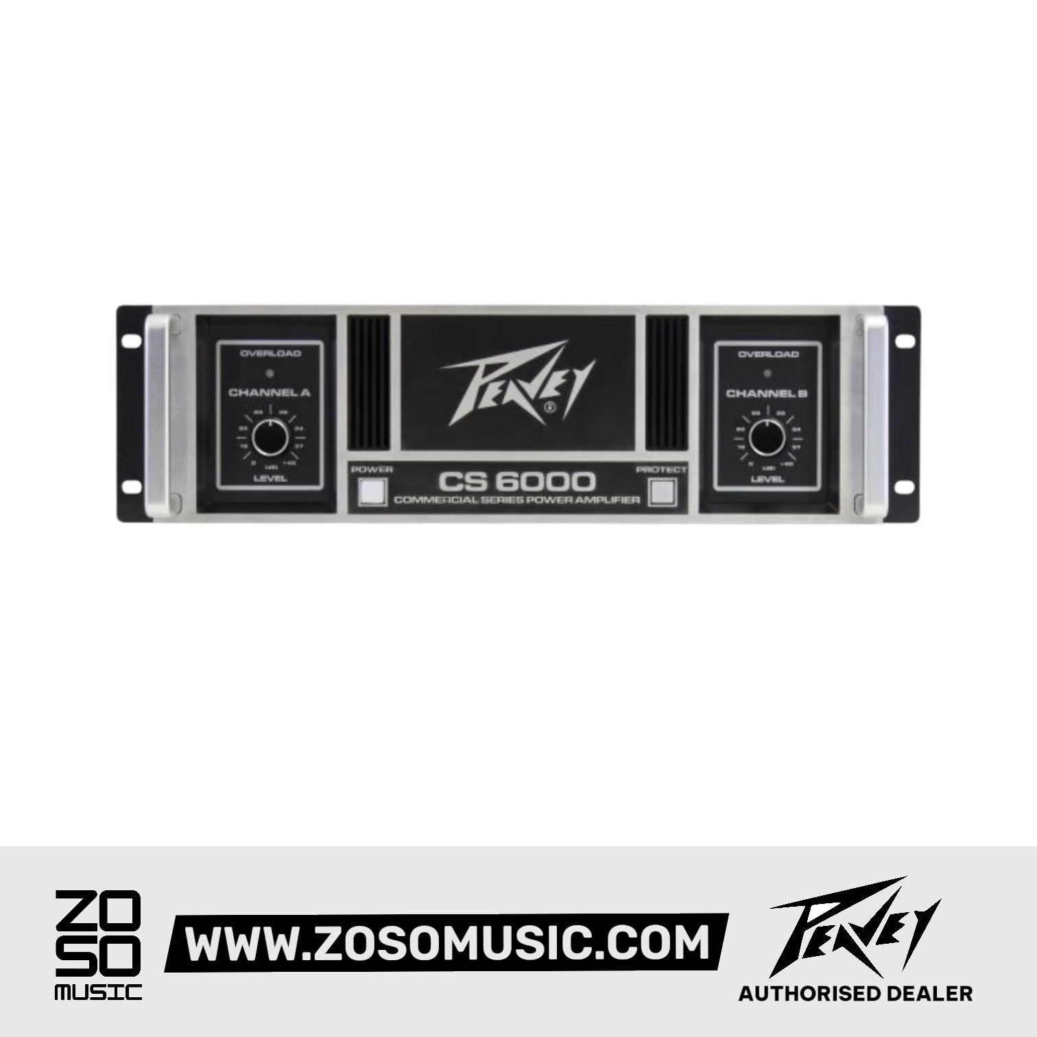 Peavey CS 6000 Power Amplifier |  PEAVEY |  POWER AMPLIFIER |  Zoso Music