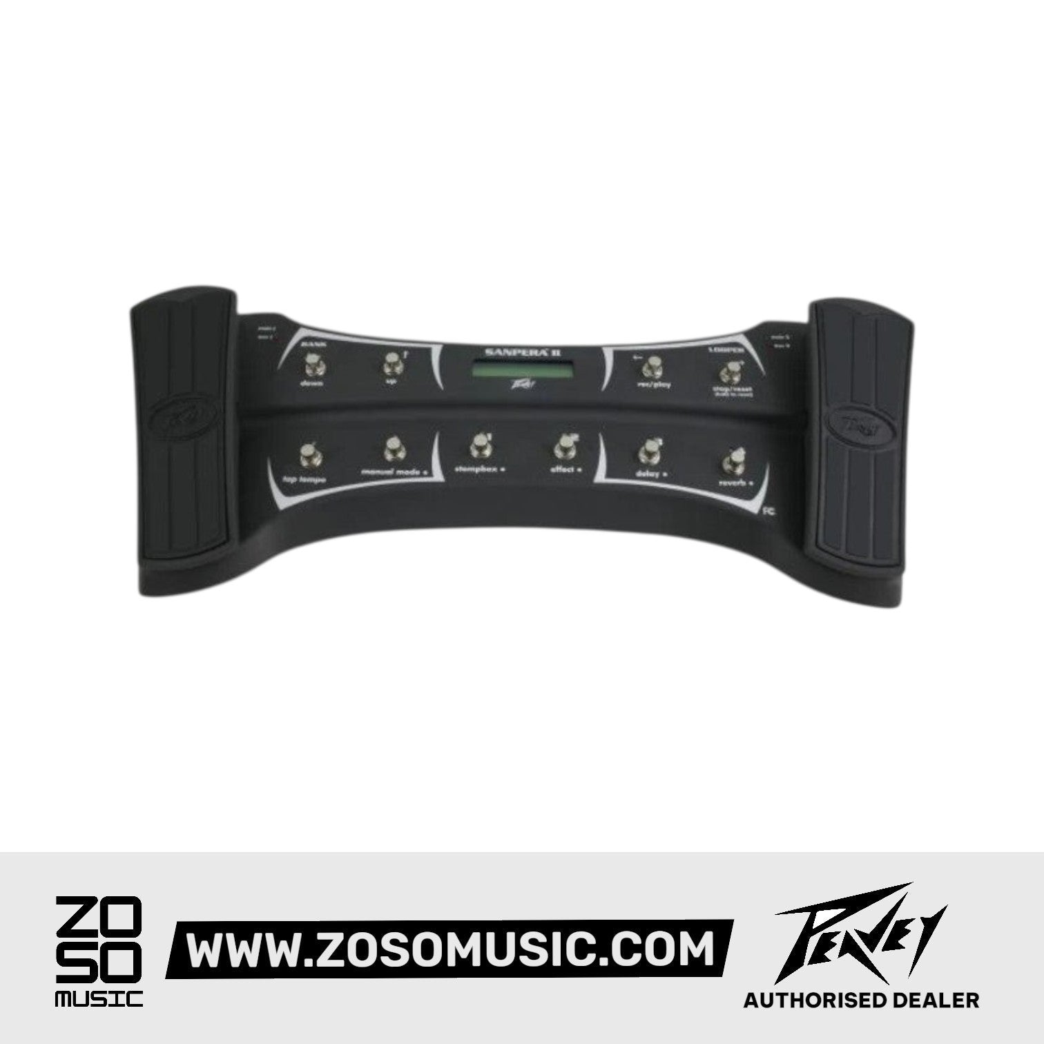 Peavey Sanpera II (Mk II) Vypyr Dual Foot Controller |  PEAVEY |  FOOT CONTROLLER |  Zoso Music