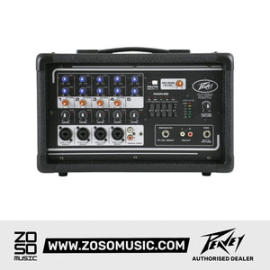 Peavey PV 5300 - Five Channel, 200 Watt Powered Mixer |  PEAVEY |  MIXER-POWERED |  Zoso Music