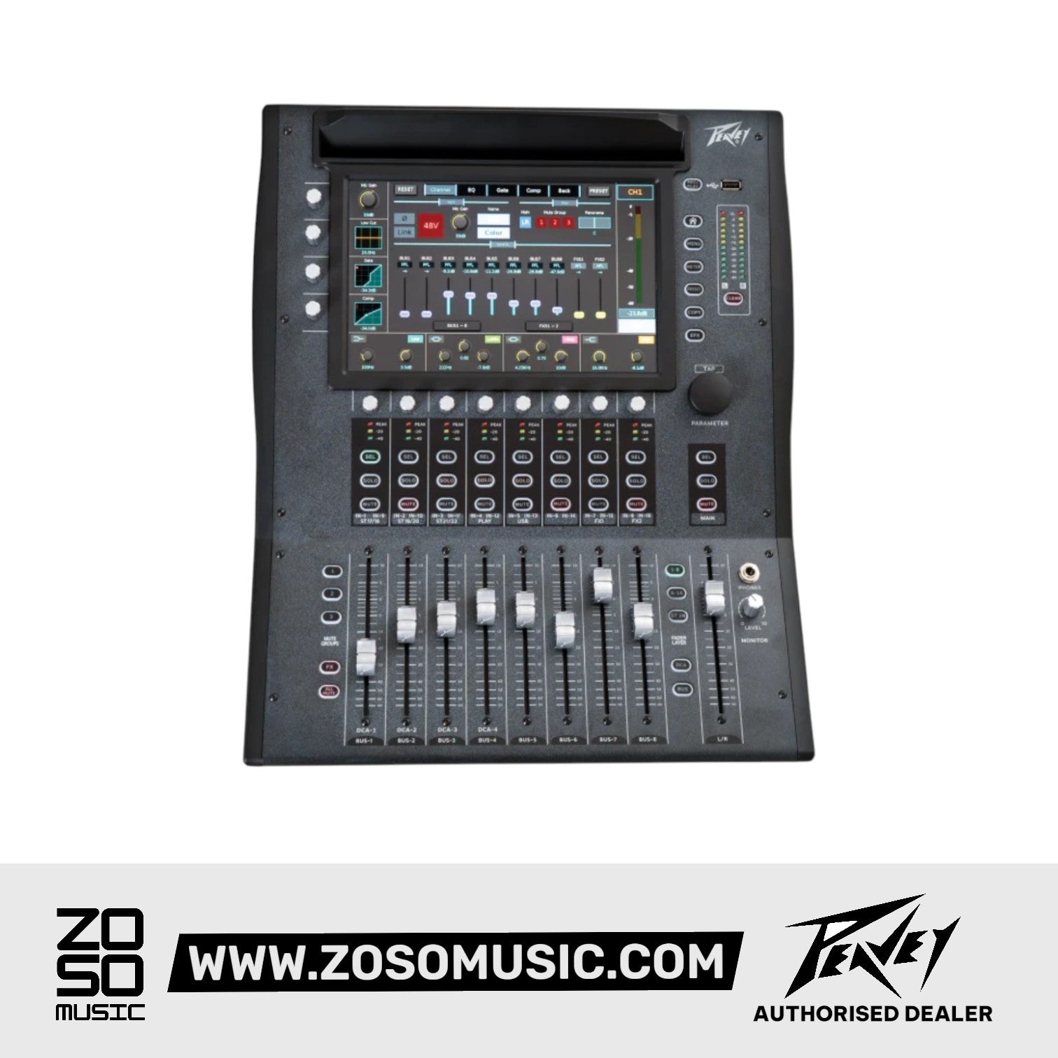 Peavey Aureus 28-channel Digital Mixer |  PEAVEY |  MIXER-DIGITAL |  Zoso Music