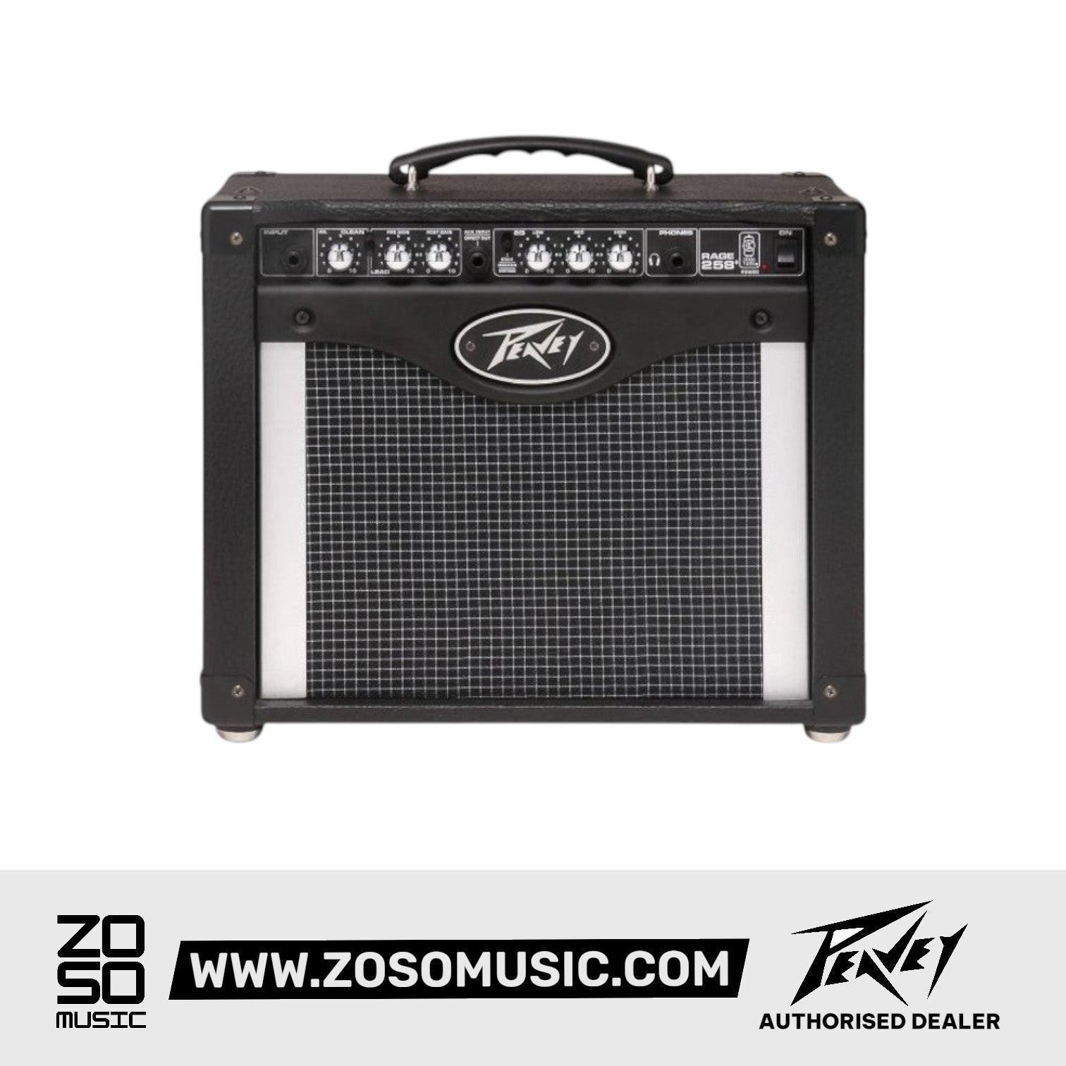 Peavey Rage 258 TransTube 1 x 8-inch 25-watt Combo Amp |  PEAVEY |  AMPLIFIER-ELECTRIC |  Zoso Music