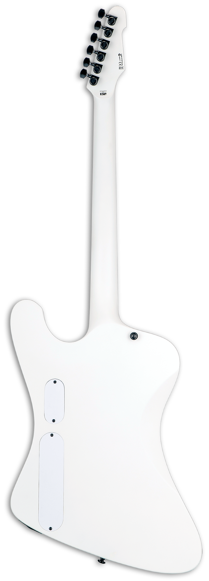 ESP LTD Phoenix Arctic Metal Electric Guitar - Snow White Satin Zoso Music