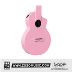 SQOE SQ-U 23 inch Concert Carbon Fiber Body Ukulele