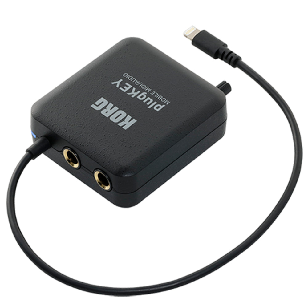 Korg plugKEY Mobile/MIDI Audio in Black - ZOSO MUSIC