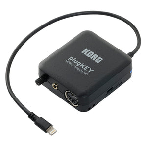 Korg plugKEY Mobile/MIDI Audio in Black - ZOSO MUSIC