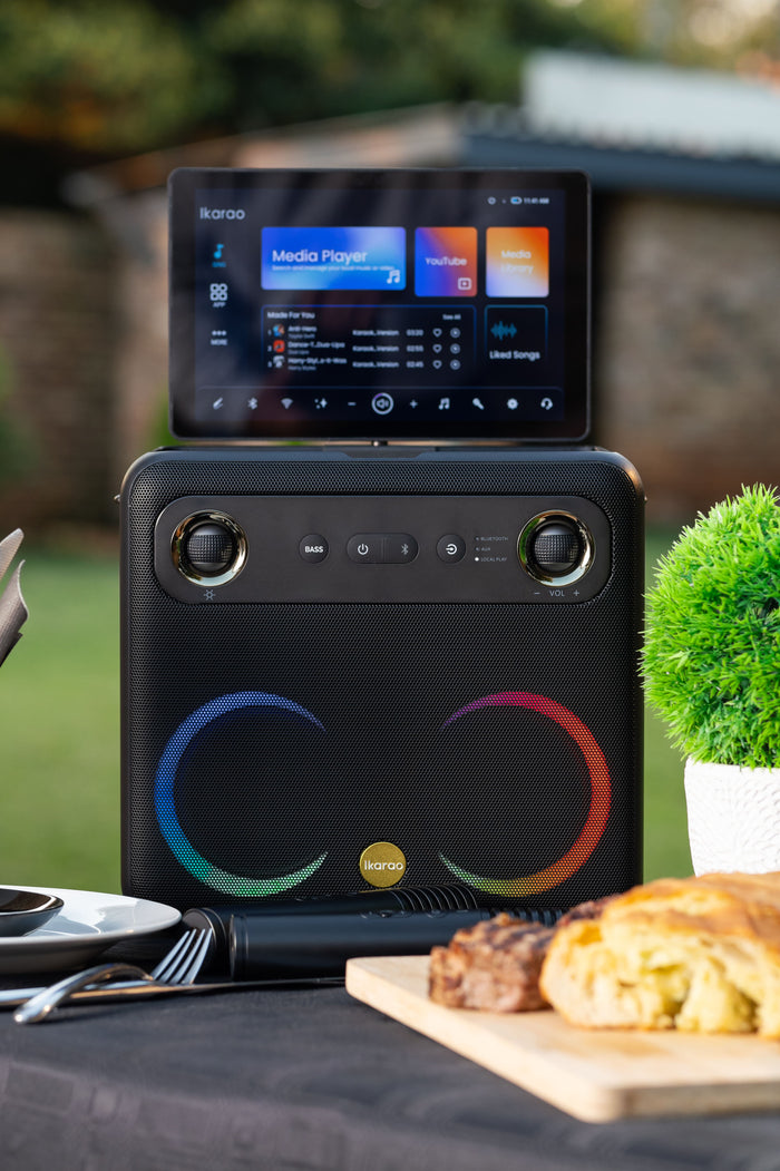 Ikarao Break X2 Portable Wireless Karaoke Machine |  IKARAO |  BLUETOOTH KARAOKE SPEAKER |  Zoso Music