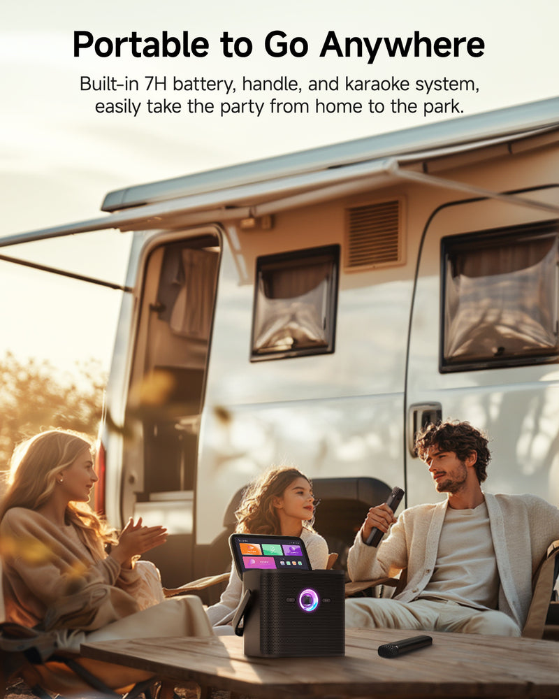 Ikarao Shell S3 Portable Karaoke Machine |  IKARAO |  BLUETOOTH KARAOKE SPEAKER |  Zoso Music
