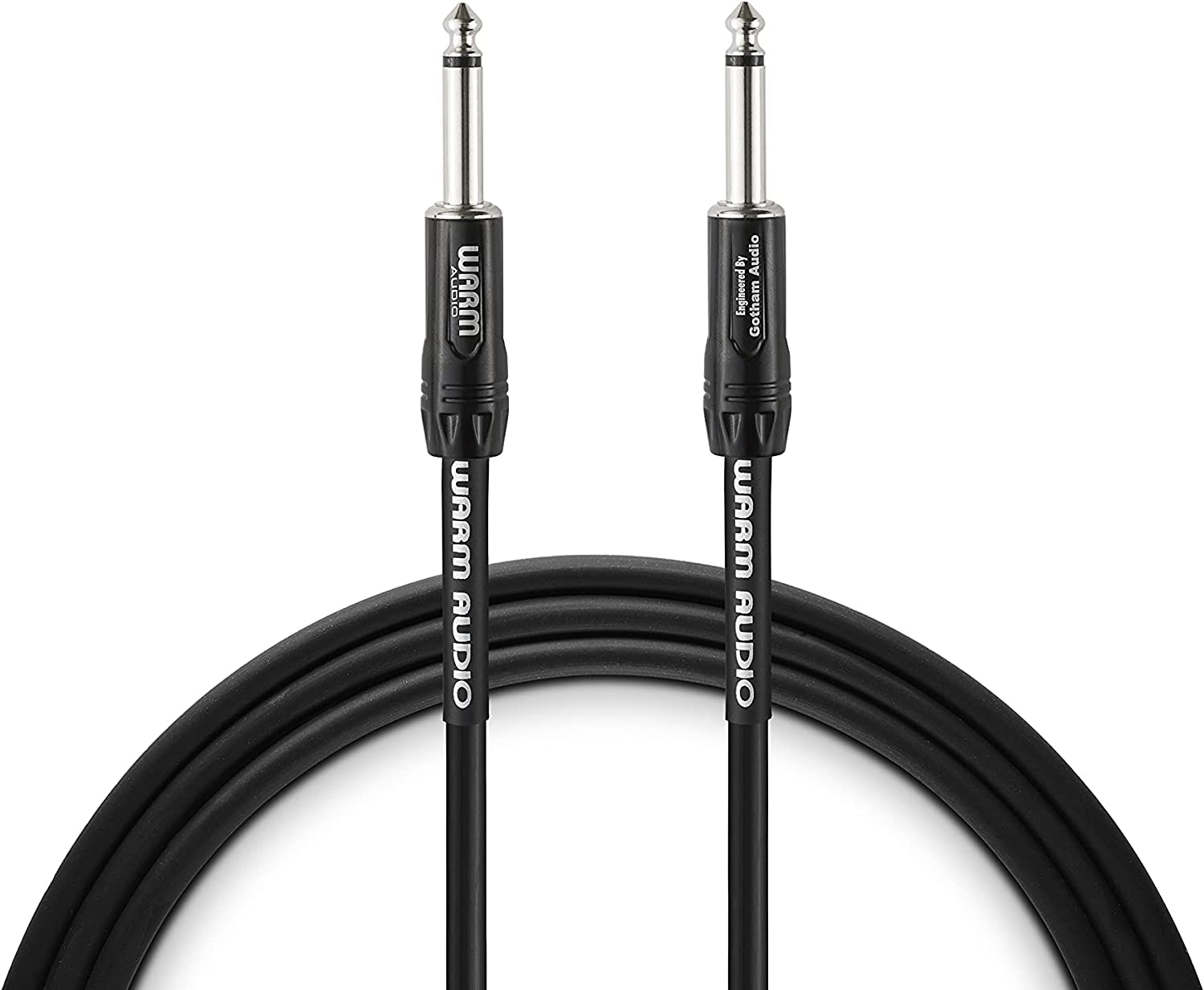 Warm Audio Pro Silver Straight to Straight Instrument Cable - 20-foot Zoso Music