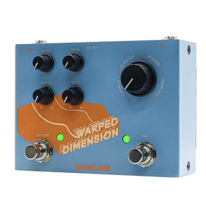 Sonicake QDS-03 Warped Dimension Digital Modulation Guitar Effects Pedal | Zoso Music Sdn Bhd