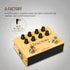 Sonicake QDS-04 A Factory Analog Preamp and Digital Reverb Dual Footswitch Guitar Effects Pedal |  SONICAKE |  MULTI-EFFECTS |  Zoso Music