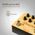 Sonicake QDS-04 A Factory Analog Preamp and Digital Reverb Dual Footswitch Guitar Effects Pedal |  SONICAKE |  MULTI-EFFECTS |  Zoso Music