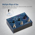 Sonicake QDS-06 Portal Active Signal Mixer Analog Line Selector ABY and FX Loop Effect Pedal |  SONICAKE |  MULTI-EFFECTS |  Zoso Music