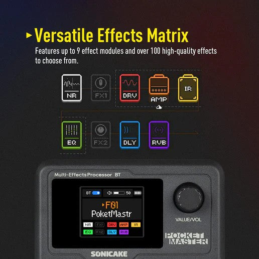 Sonicake QME-10 Pocket Master Multi-Effects Processor