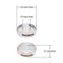 SONICAKE QST-02 Footswitch Toppers Transparent Clear for Guitar Effects Pedal 10mm ( 1PC / 20PCS)
