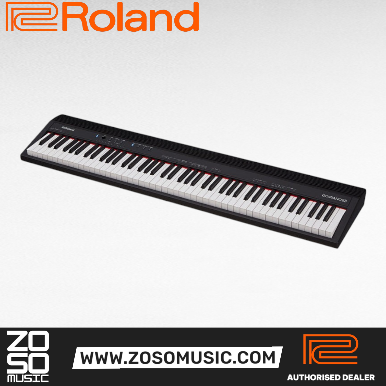 Roland GO:Piano88 - 88 Key Music Creation Keyboard |  ROLAND |  SYNTHESIZER |  Zoso Music