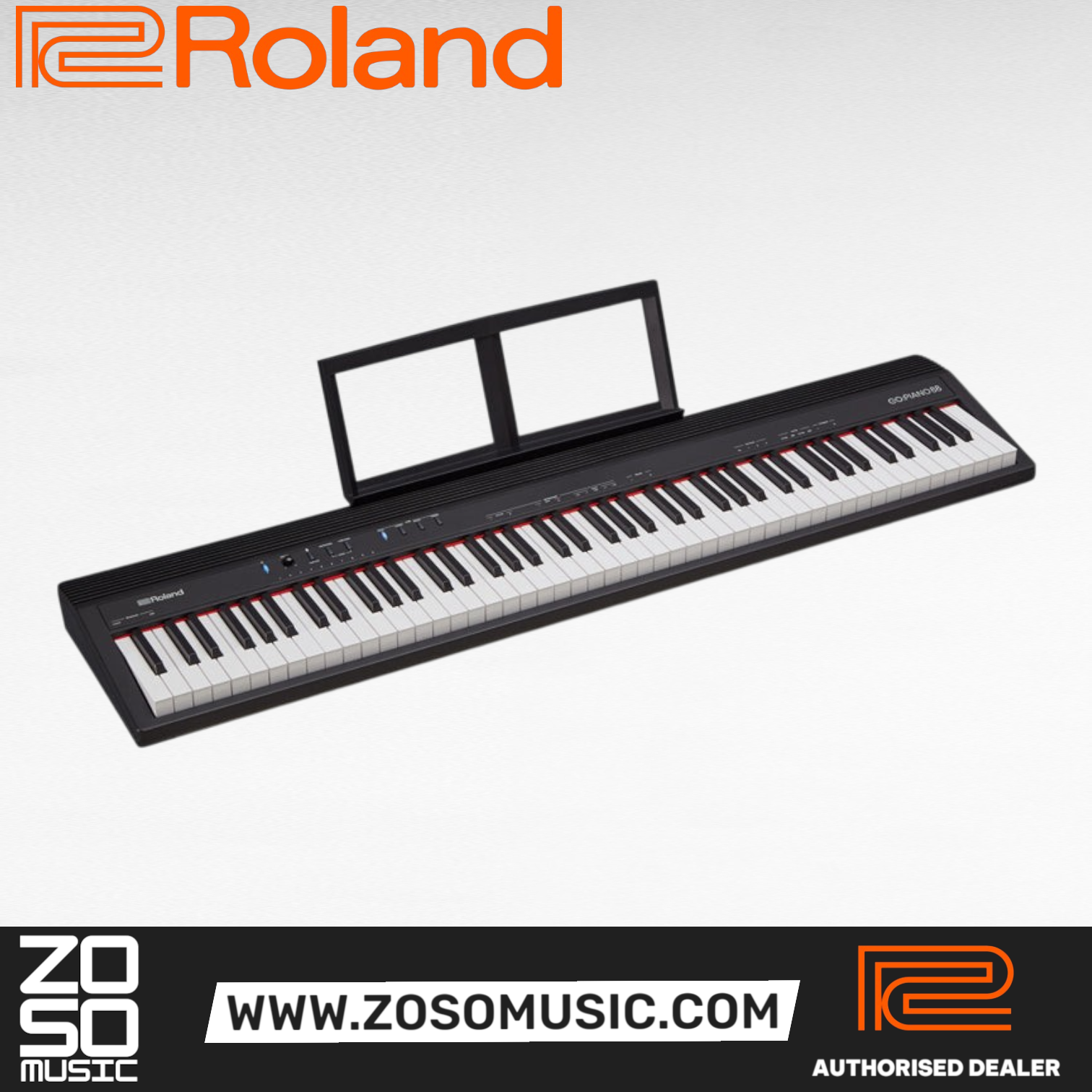 Roland GO:Piano88 - 88 Key Music Creation Keyboard |  ROLAND |  SYNTHESIZER |  Zoso Music