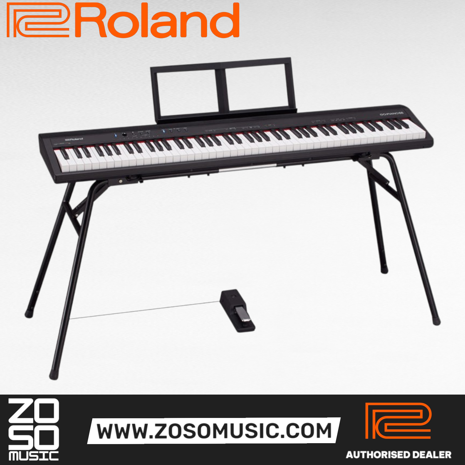 Roland GO:Piano88 - 88 Key Music Creation Keyboard |  ROLAND |  SYNTHESIZER |  Zoso Music