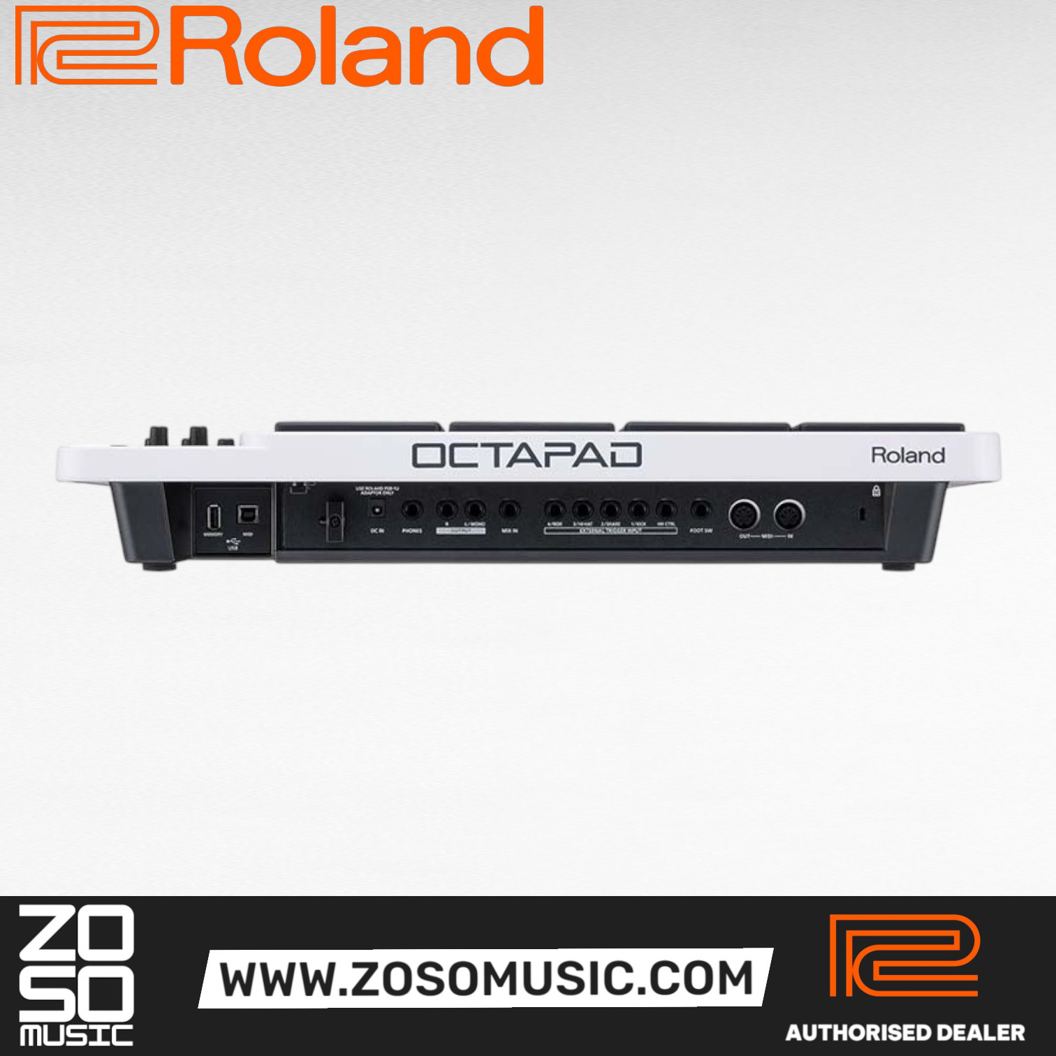 Roland Octapad SPD-30 Percussion Pad - White |  ROLAND |  DRUM-PRACTICE PAD |  Zoso Music