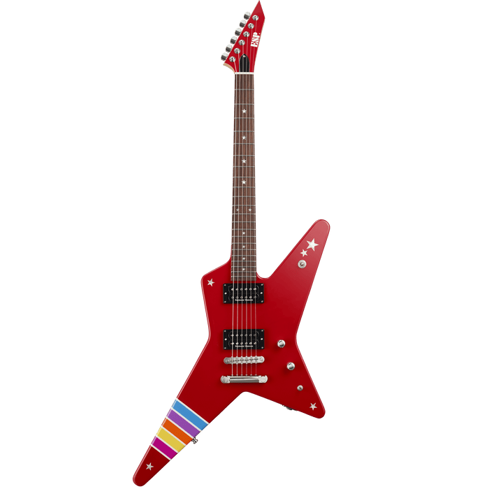ESP Original RANDOM STAR Kasumi III - Kasumi Red [MIJ - Made in Japan] |  ESP |  BASS GUITAR |  Zoso Music