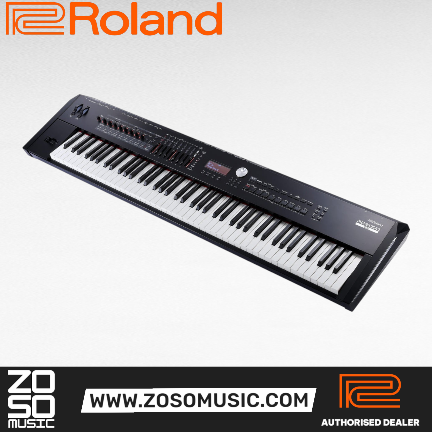 Roland RD-2000 EX 88-key Digital Piano |  ROLAND |  PIANO-DIGITAL |  Zoso Music