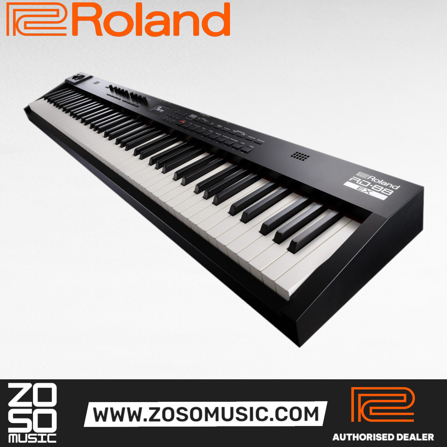 Roland RD-88 EX 88-key Digital Stage Piano |  ROLAND |  PIANO-DIGITAL |  Zoso Music