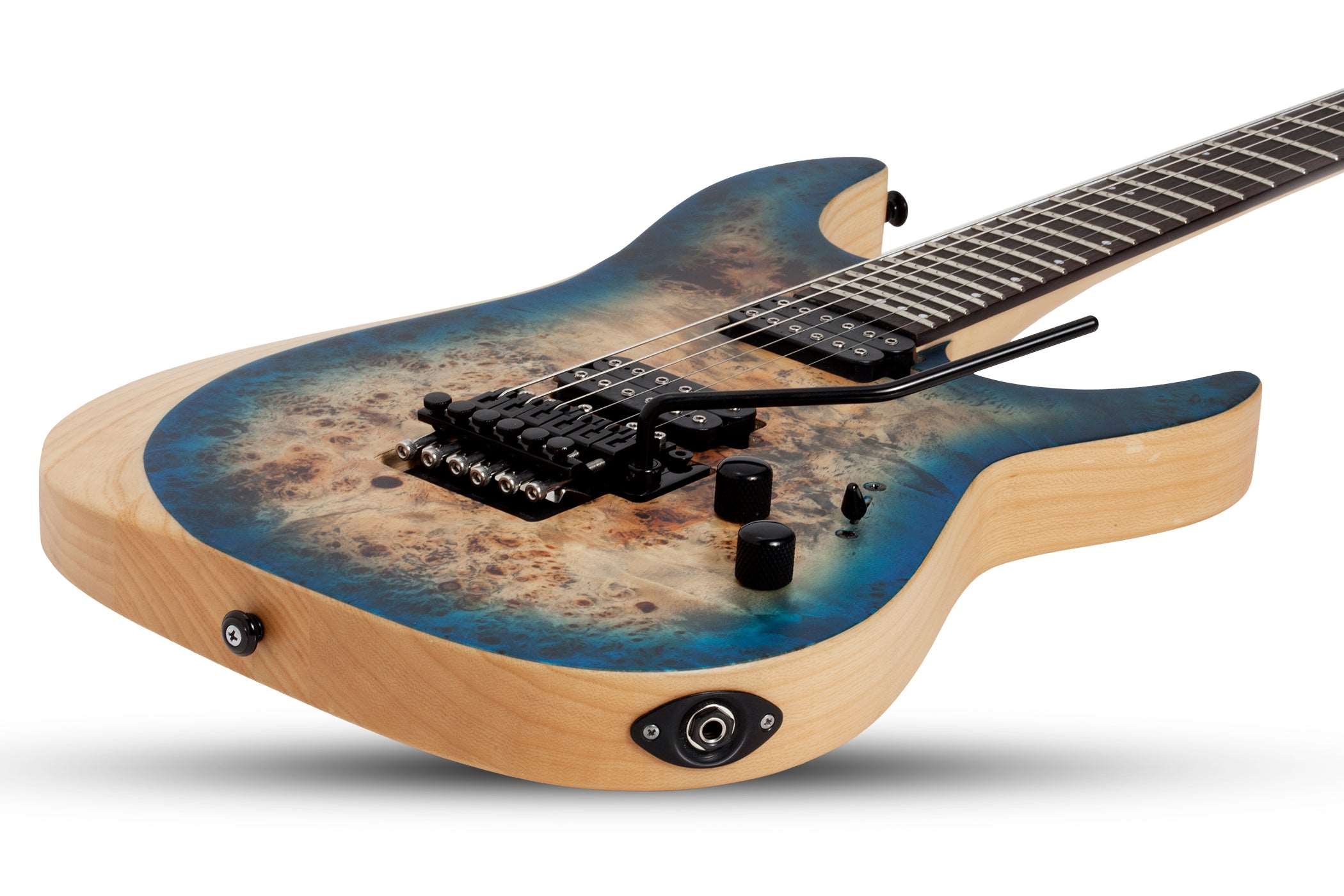 SCHECTER REAPER-6 FLOYD ROSE ELECTRIC GUITAR SATIN SKY BURST (1504) MADE IN INDONESIA, SCHECTER, ELECTRIC GUITAR, schecter-electric-guitar-reaper-6-fr-ssb, ZOSO MUSIC SDN BHD