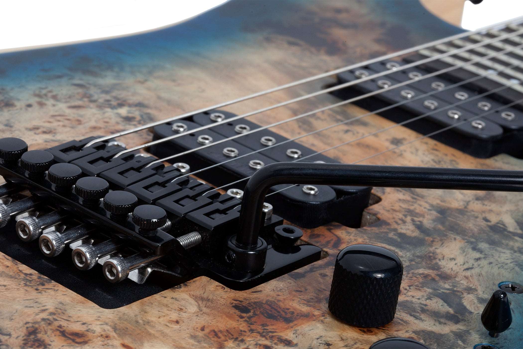 SCHECTER REAPER-6 FLOYD ROSE ELECTRIC GUITAR SATIN SKY BURST (1504) MADE IN INDONESIA, SCHECTER, ELECTRIC GUITAR, schecter-electric-guitar-reaper-6-fr-ssb, ZOSO MUSIC SDN BHD