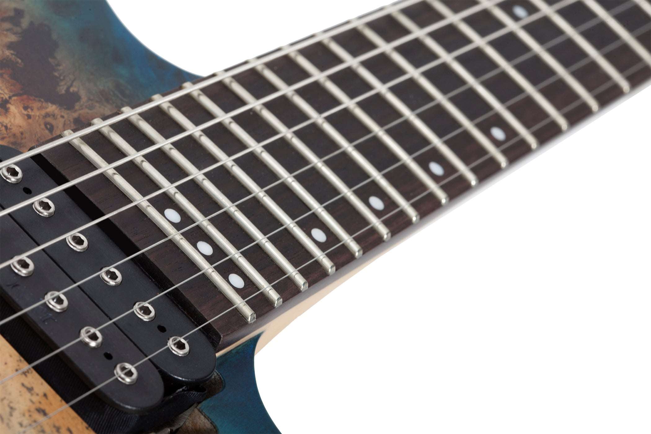 SCHECTER REAPER-6 FLOYD ROSE ELECTRIC GUITAR SATIN SKY BURST (1504) MADE IN INDONESIA, SCHECTER, ELECTRIC GUITAR, schecter-electric-guitar-reaper-6-fr-ssb, ZOSO MUSIC SDN BHD