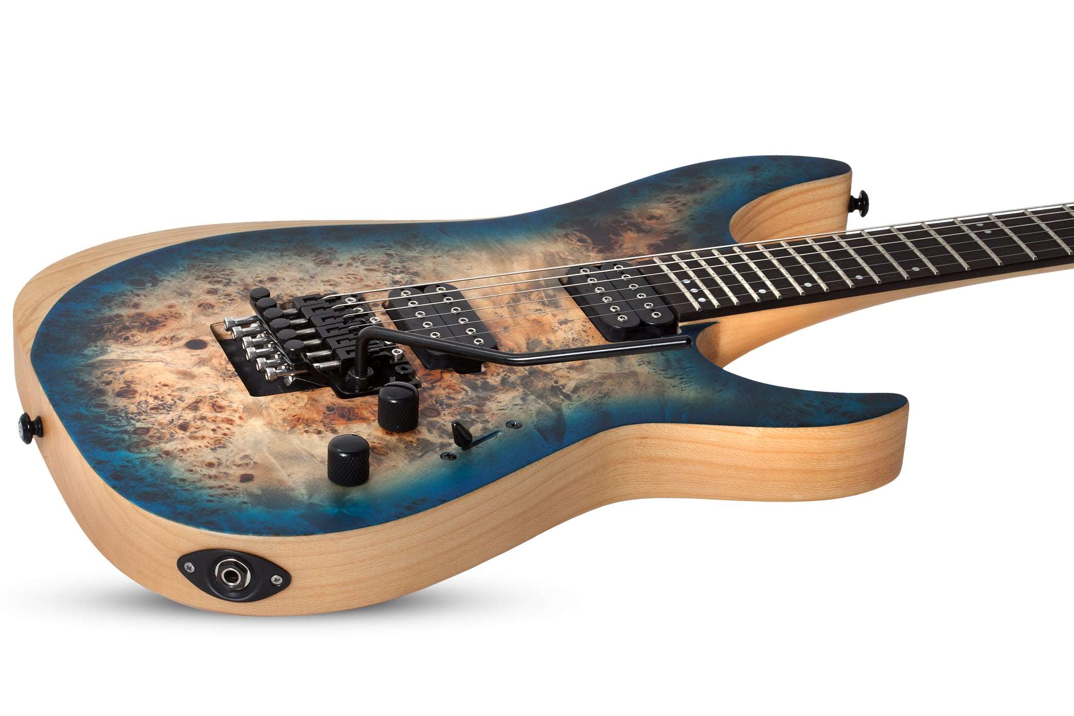SCHECTER REAPER-6 FLOYD ROSE ELECTRIC GUITAR SATIN SKY BURST (1504) MADE IN INDONESIA, SCHECTER, ELECTRIC GUITAR, schecter-electric-guitar-reaper-6-fr-ssb, ZOSO MUSIC SDN BHD