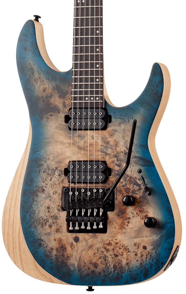 SCHECTER REAPER-6 FLOYD ROSE ELECTRIC GUITAR SATIN SKY BURST (1504) MADE IN INDONESIA, SCHECTER, ELECTRIC GUITAR, schecter-electric-guitar-reaper-6-fr-ssb, ZOSO MUSIC SDN BHD