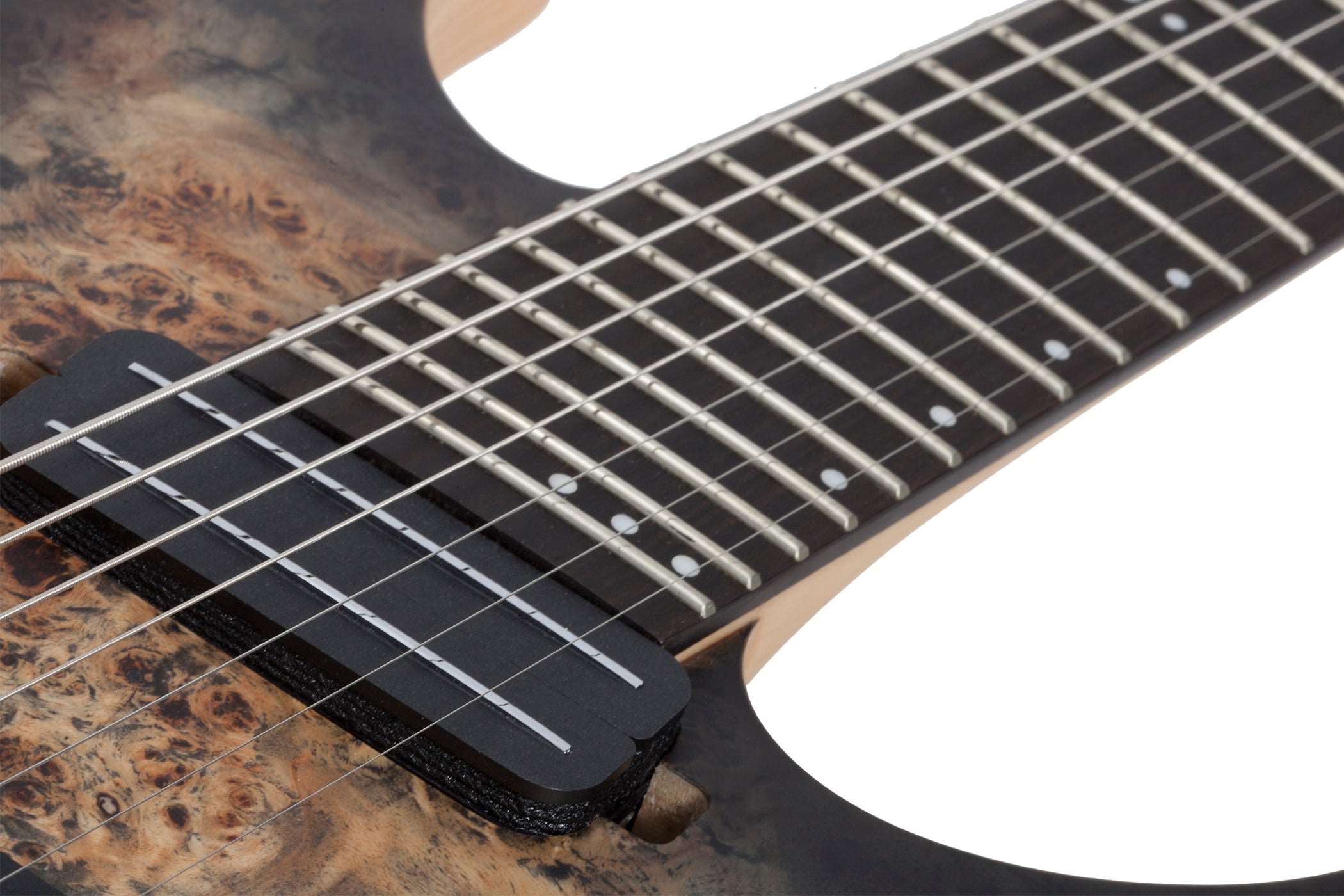 SCHECTER REAPER-7 MULTISCALE - SATIN CHARCOAL BURST (1509) MADE IN INDONESIA, SCHECTER, ELECTRIC GUITAR, schecter-electric-guitar-reaper-7-ms-scb, ZOSO MUSIC SDN BHD